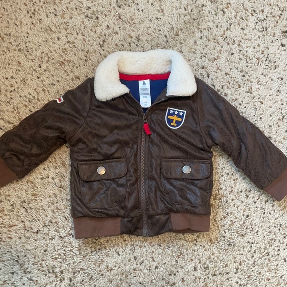 Other - Brown 12 month bomber jacket - 7
